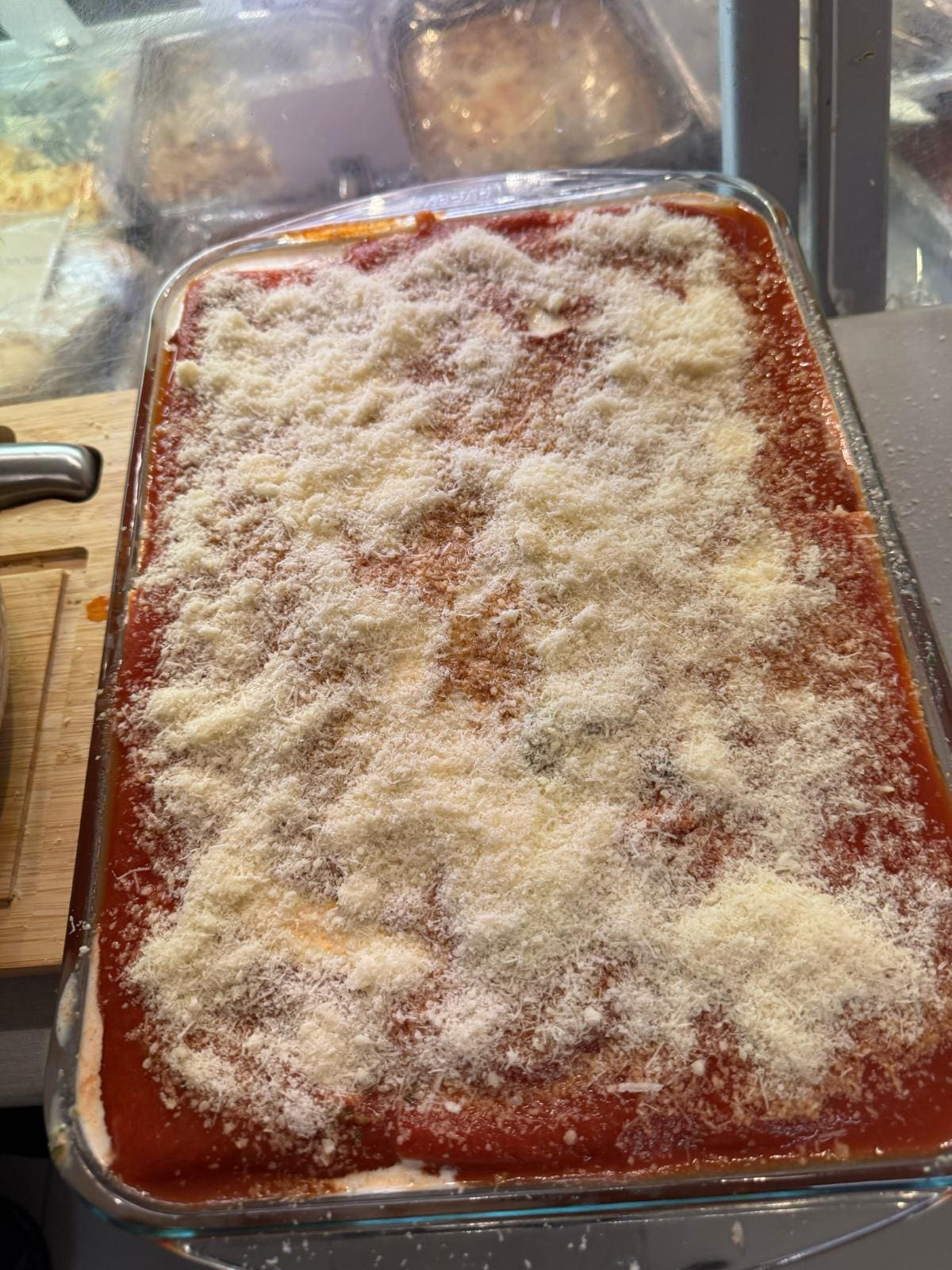 Lasagne a la brousse sur commande d'Henri Flangrants Délices traiteur à Allauch