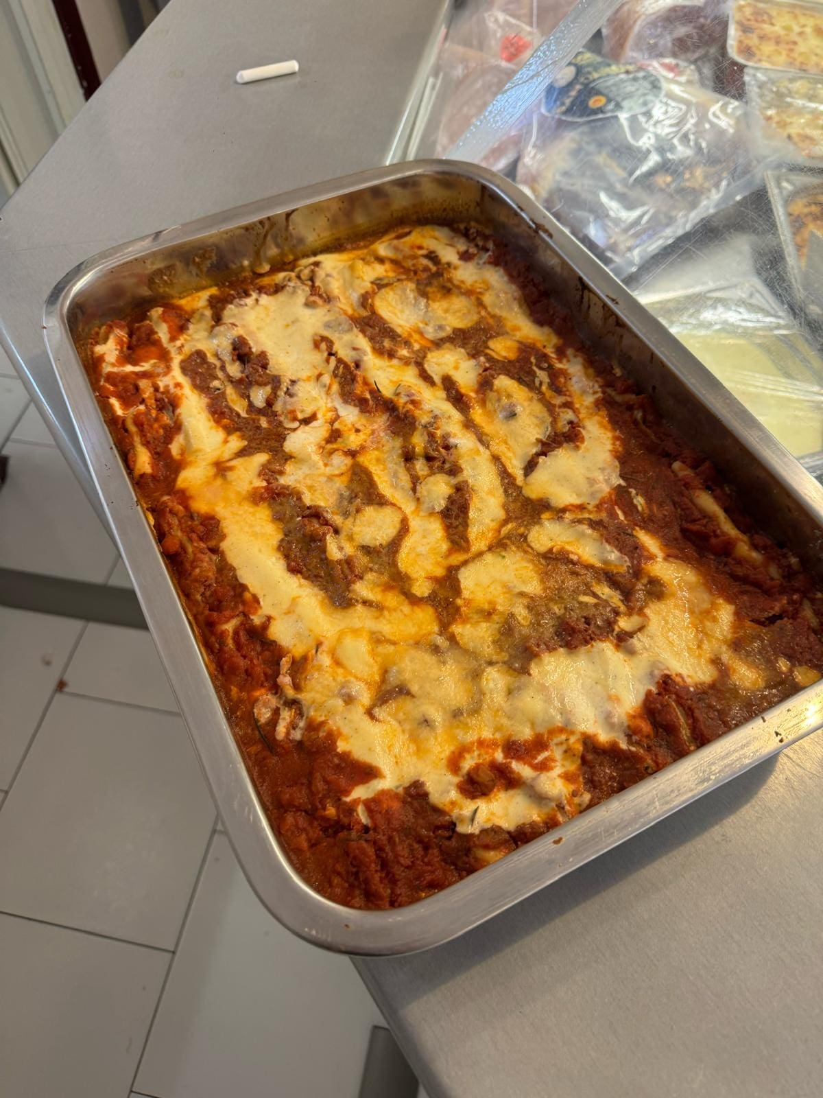 Lasagne brousse épinards d'Henri Flangrants Délices traiteur à Allauch